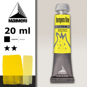 116 - Giallo primario 20 ML Tempera Fine Maimeri