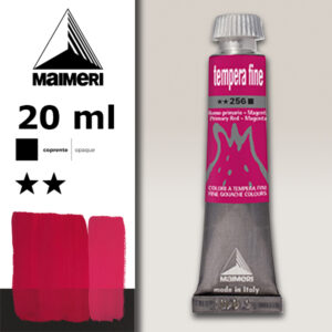 256 - Rosso primario Magenta 20 ML Tempera Fine Maimeri