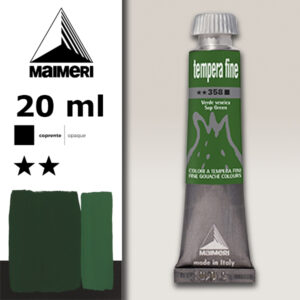 358 - Verde vescica 20 ML Tempera Fine Maimeri