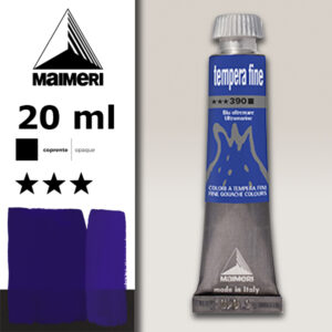 390 - Blu oltremare 20 ML Tempera Fine Maimeri