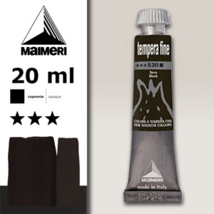 530 - Nero 20 ML Tempera Fine Maimeri