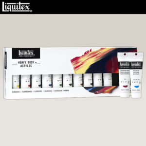Set Heavy Body 12 Tubi da 59 ML Colori Classici Acrilico Extra Fine Liquitex