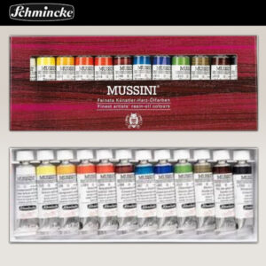 Set 12 Tubi 15 ML Olio Extrafine Mussini Schmincke