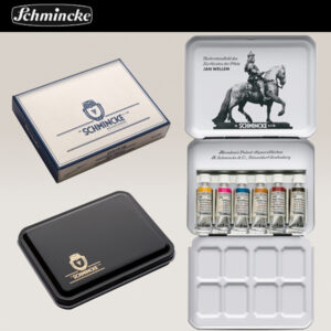 Confezione in Metallo Acquerello Horadam 6 Tubi da 5 ml Schmincke
