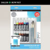 Starter Kit Watercolours Set, 25 pz. Acquerello Daler Rowney