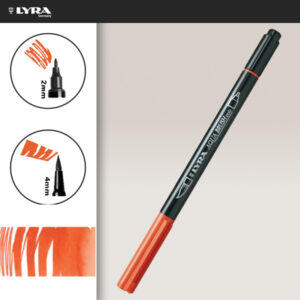 015 - Rosso Saturno AquaBrushDuo Lyra