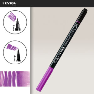 034 - Magenta Scuro AquaBrushDuo Lyra