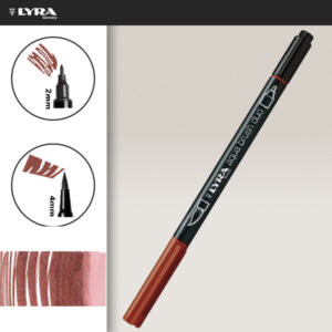 092 - Rosso Indiano AquaBrushDuo Lyra
