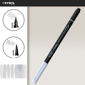 100 - Grigio Neutro Chiaro AquaBrushDuo Lyra