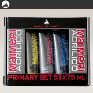 Primary Set 5 Tubi da 75 ML Acrilico Maimeri