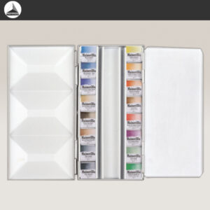 Confezione Acquerelli Maimeri Blu 16 Godet Assortiti + Tester Maimeri