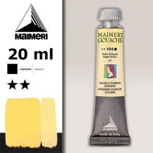 104 - Giallo Di Napoli 20 ML Gouache Extra-Fine Maimeri