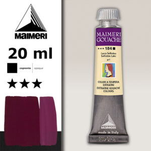 184 - Lacca Solferino 20 ML Gouache Extra-Fine Maimeri