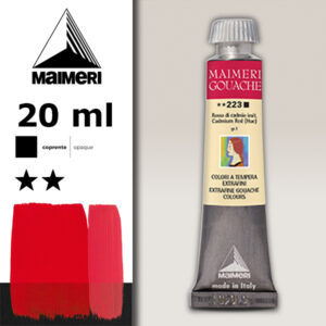 223 - Rosso Di Cadmio Imit. 20 ML Gouache Extra-Fine Maimeri