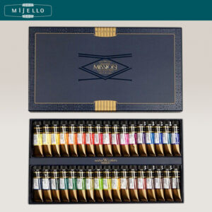 Confezione Acquerello Mission Gold 34 Tubi da 15 ML Mijello